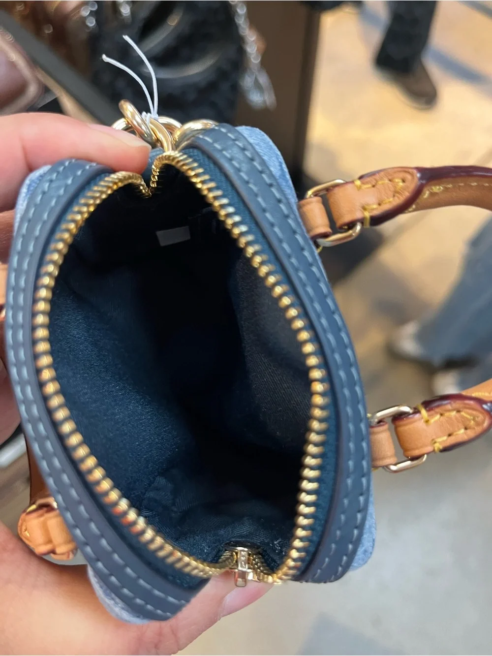 NWT Coach Mini Rowan Bag Charm